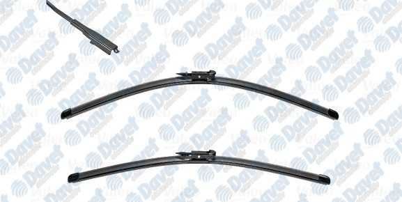 VALEO 119395 Silecek Flat Blade X2 650+580mm Mercedes A Class W169 B Class W245  ####
